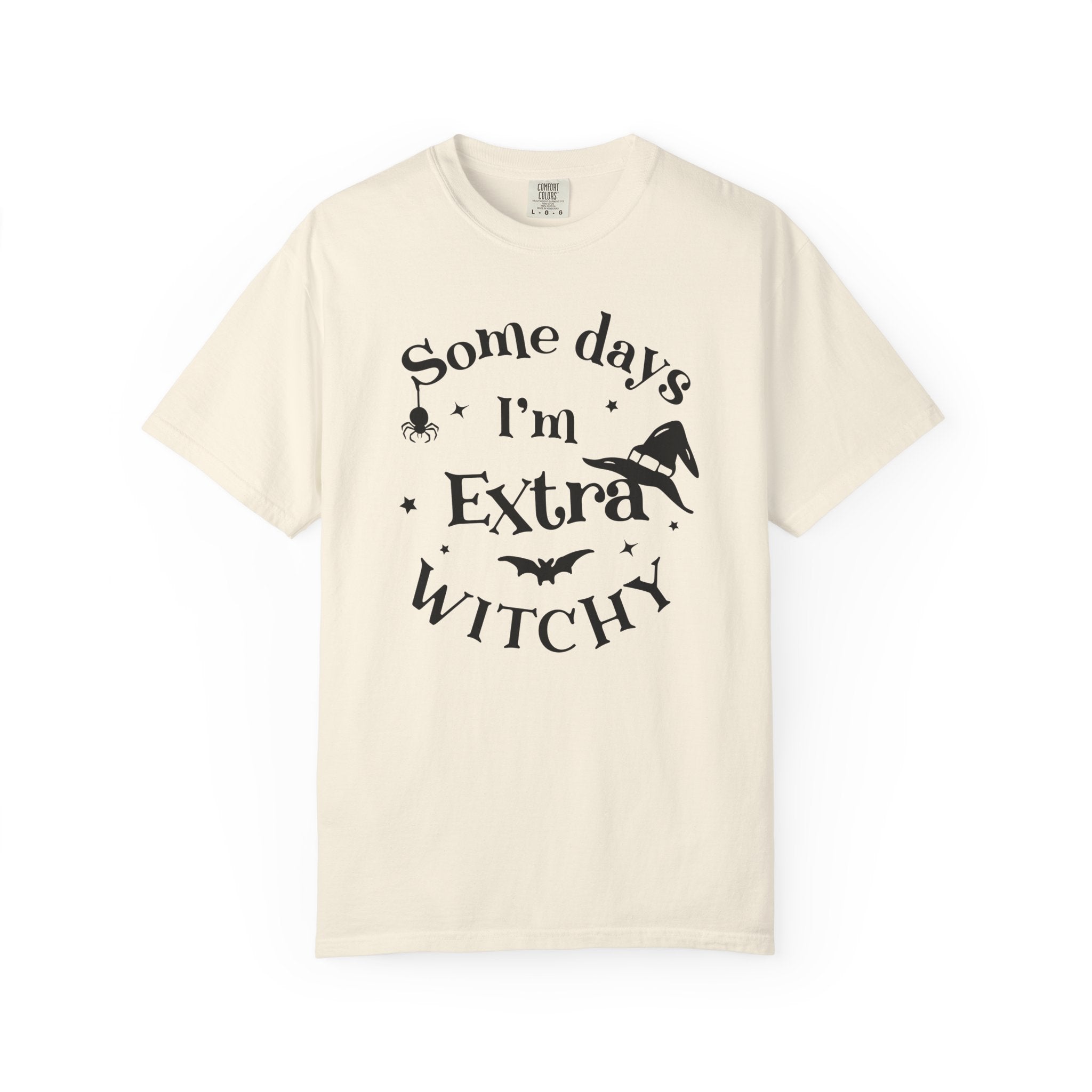 Witchy Vibes T-Shirt — "Some Days I’m Extra Witchy" Graphic Tee