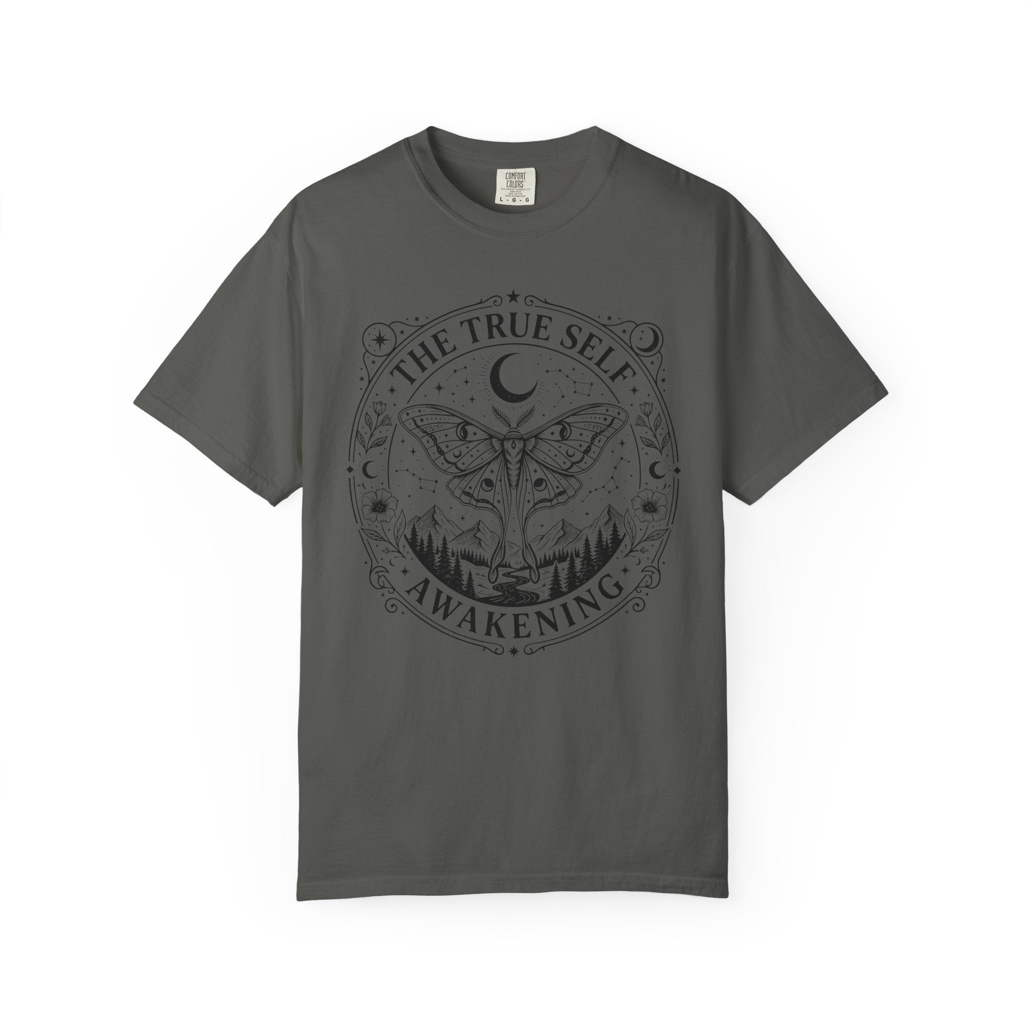 Mystic Moth T-Shirt - The True Self Awakening Graphic Tee