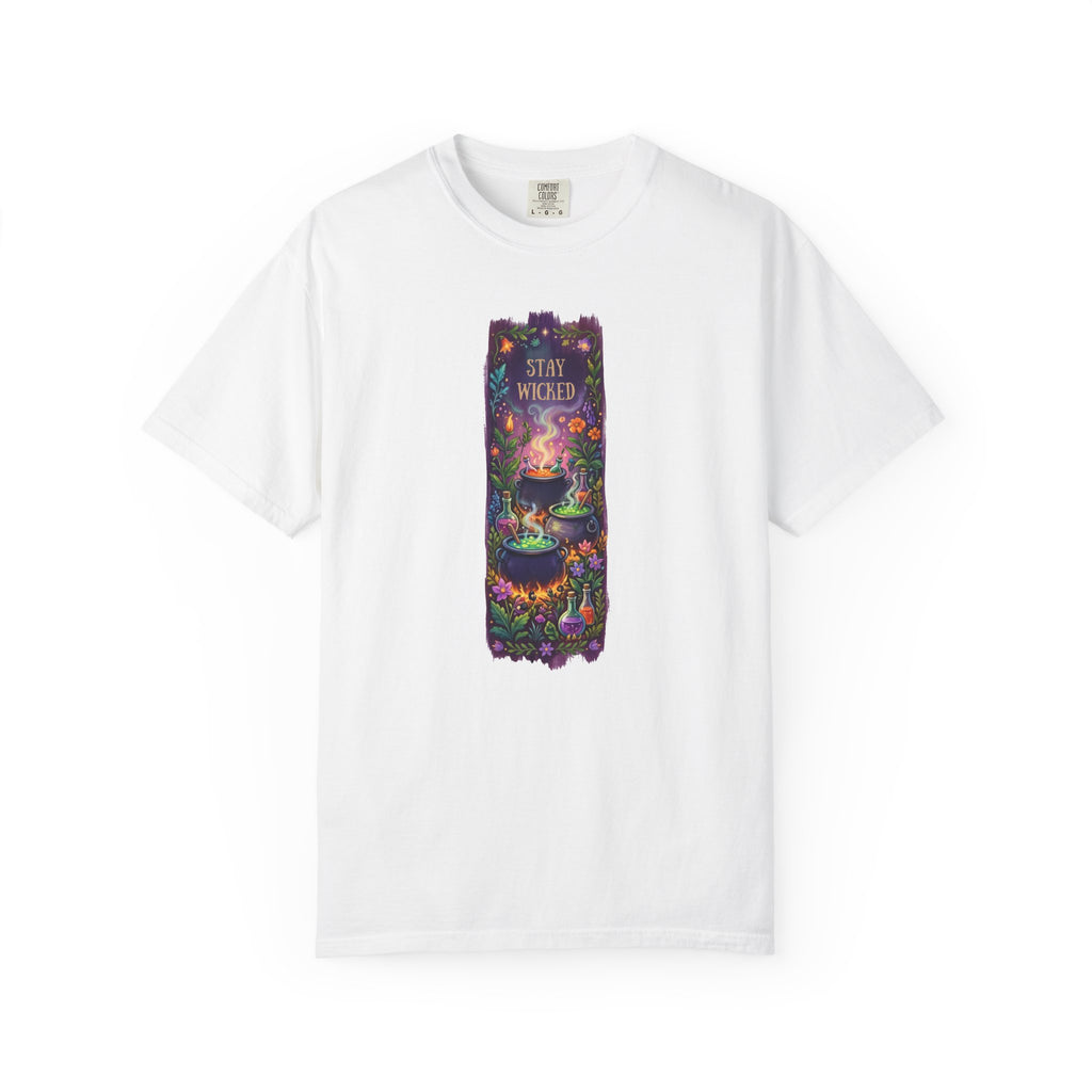 Stay Wicked Witch T-Shirt — Mystic Witchcraft Graphic Tee