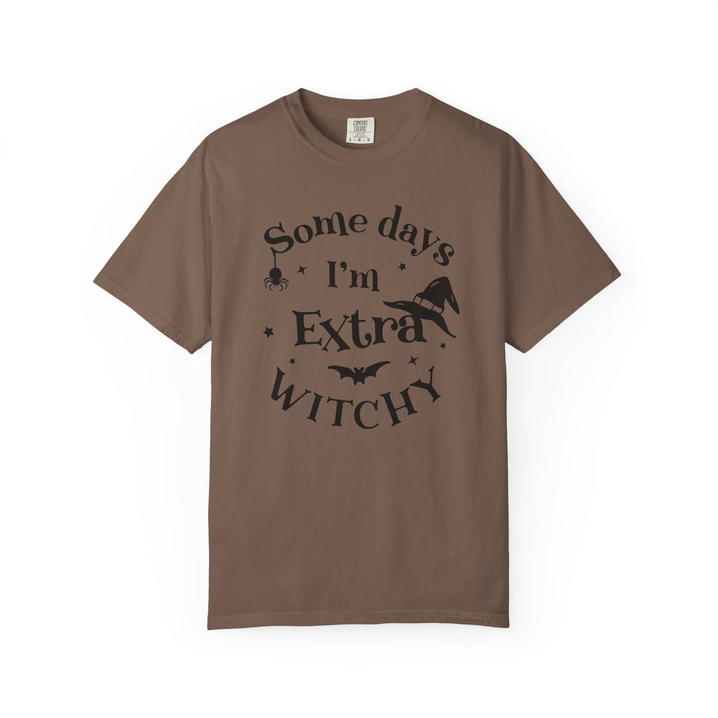 Witchy Vibes T-Shirt — "Some Days I’m Extra Witchy" Graphic Tee