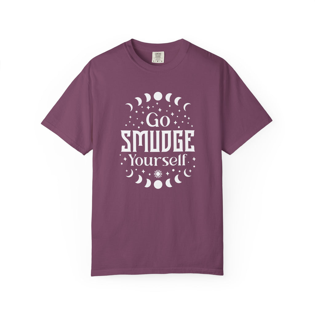 Go Smudge Yourself T-Shirt — Spiritual Moon Phase Tee