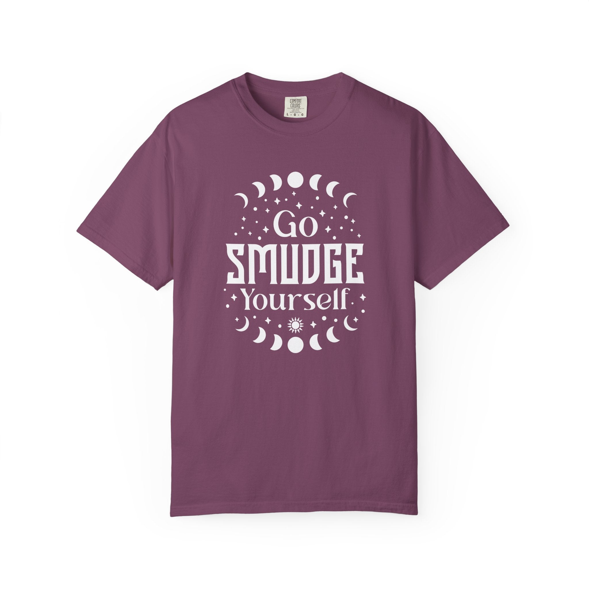 Go Smudge Yourself T-Shirt — Spiritual Moon Phase Tee
