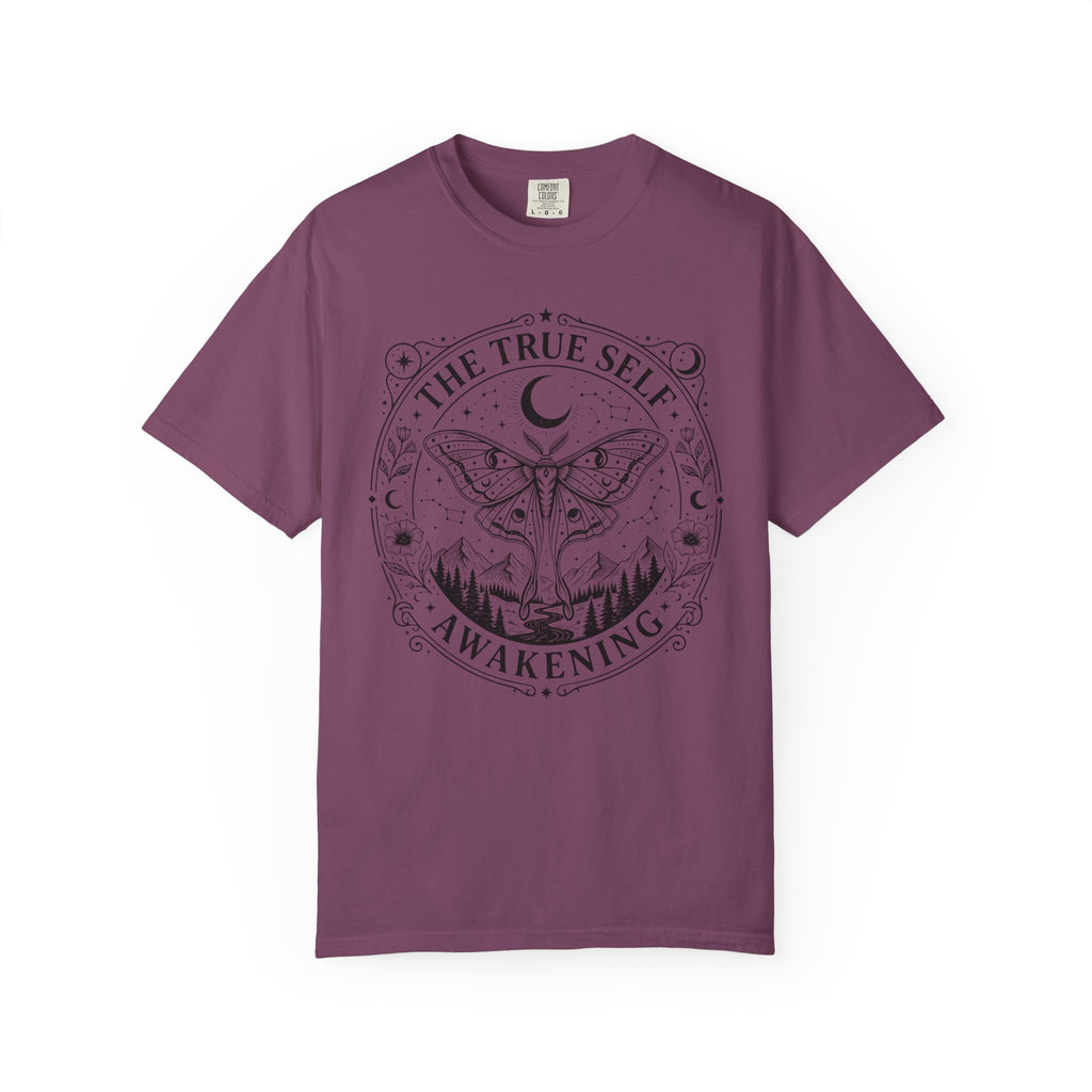 Mystic Moth T-Shirt - The True Self Awakening Graphic Tee
