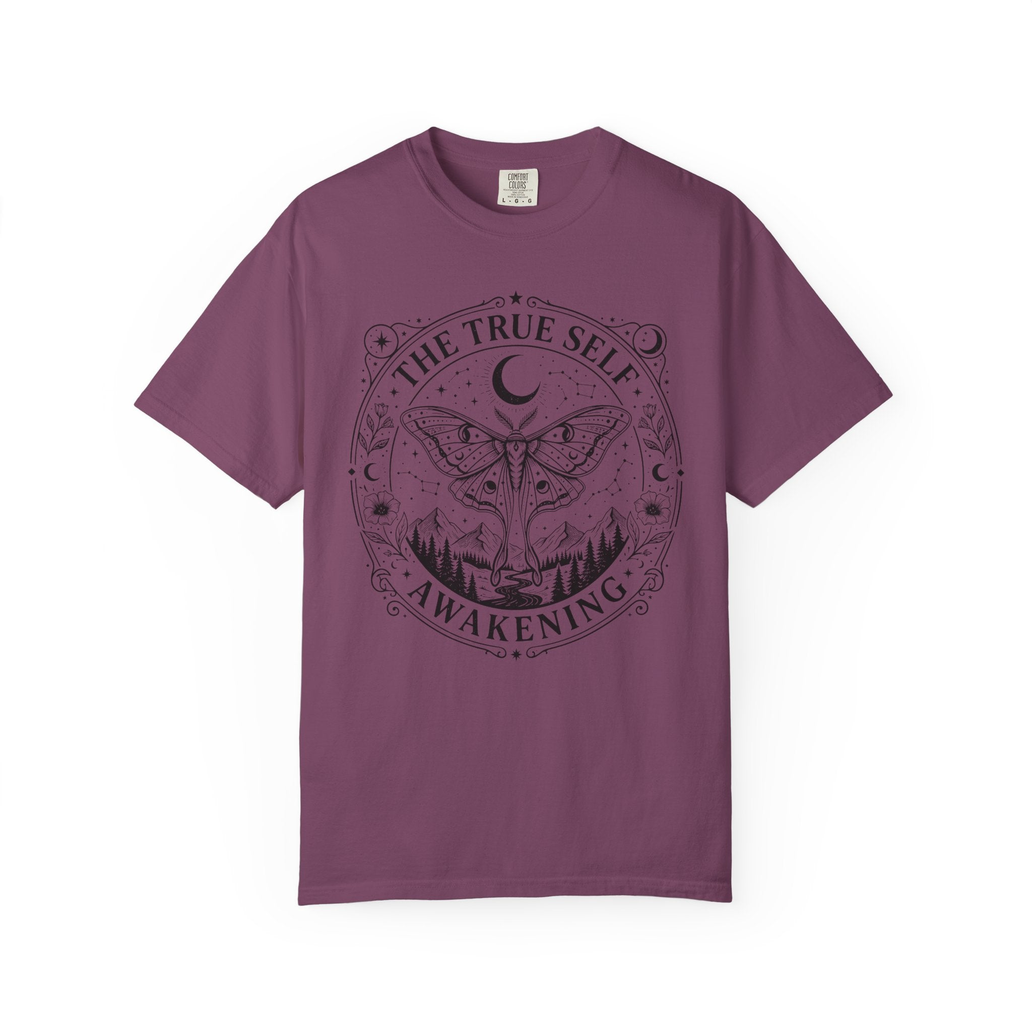 Mystic Moth T-Shirt - The True Self Awakening Graphic Tee