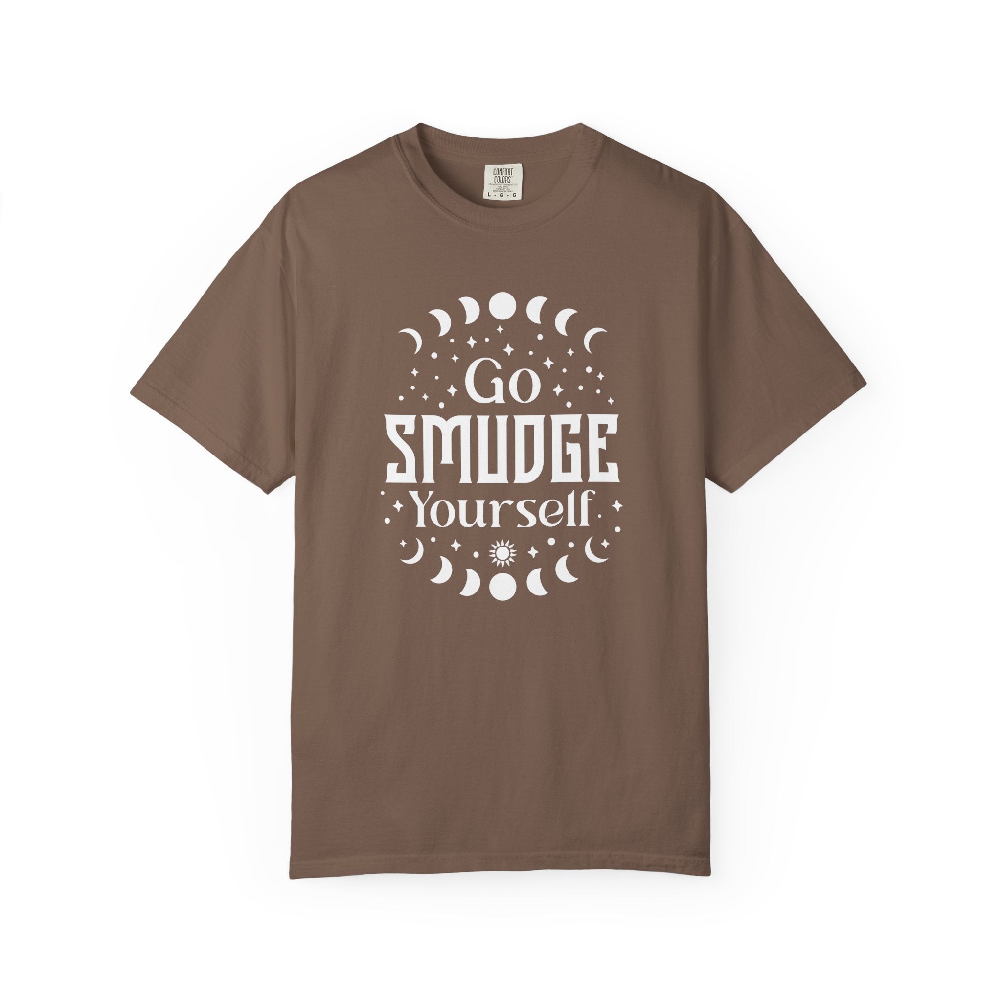 Go Smudge Yourself T-Shirt — Spiritual Moon Phase Tee