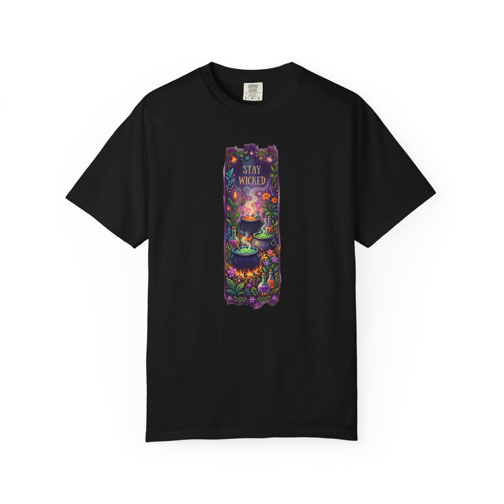 Stay Wicked Witch T-Shirt — Mystic Witchcraft Graphic Tee