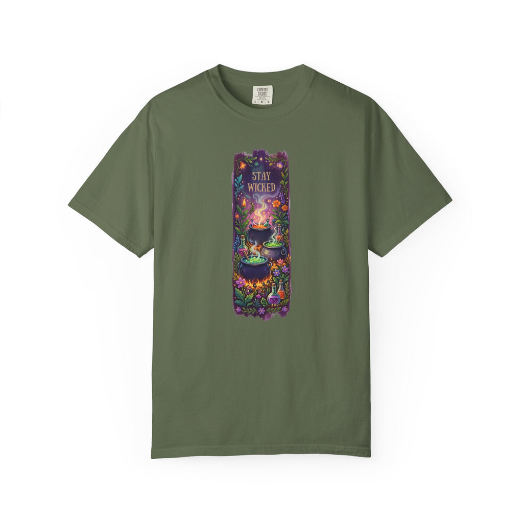 Stay Wicked Witch T-Shirt — Mystic Witchcraft Graphic Tee