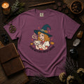 Witch Coffee T-Shirt — "Even Witches Need Coffee" Halloween Tee