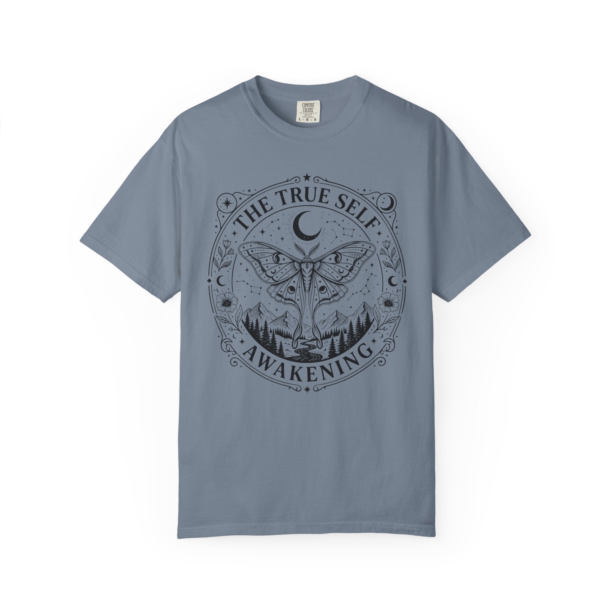 Mystic Moth T-Shirt - The True Self Awakening Graphic Tee
