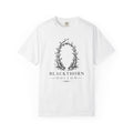 Blackthorn Hollow T-shirt - Vintage Botanical Crest Tee