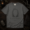 Blackthorn Hollow T-shirt - Vintage Botanical Crest Tee